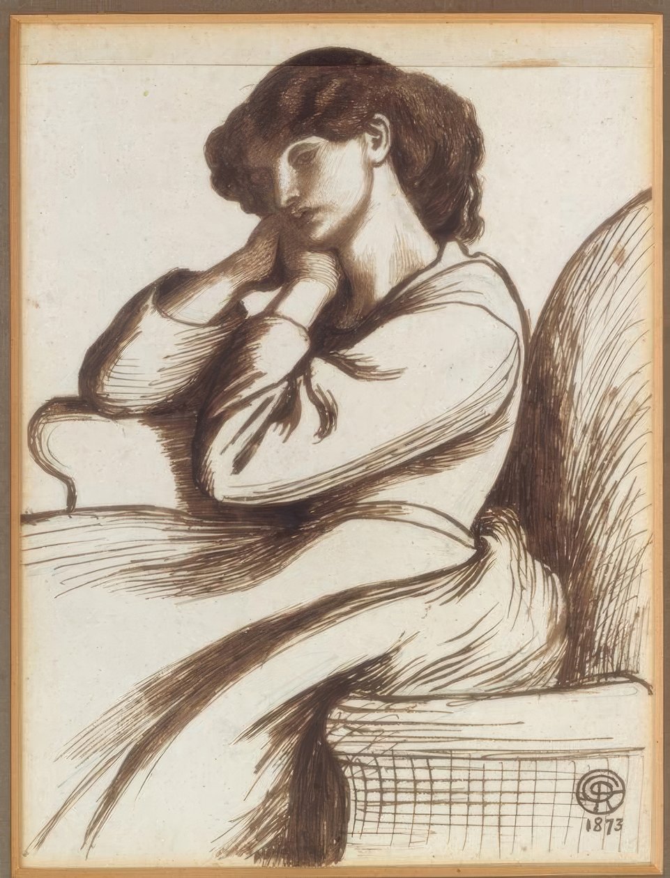 Pani William Morris autorstwa Dante Gabriel Charles Rossetti