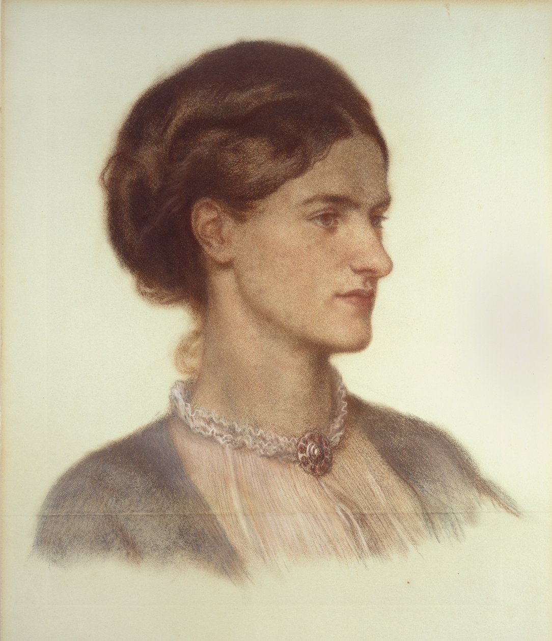 Portret Rosalind, hrabiny Carlisle, 1870 autorstwa Dante Gabriel Rossetti