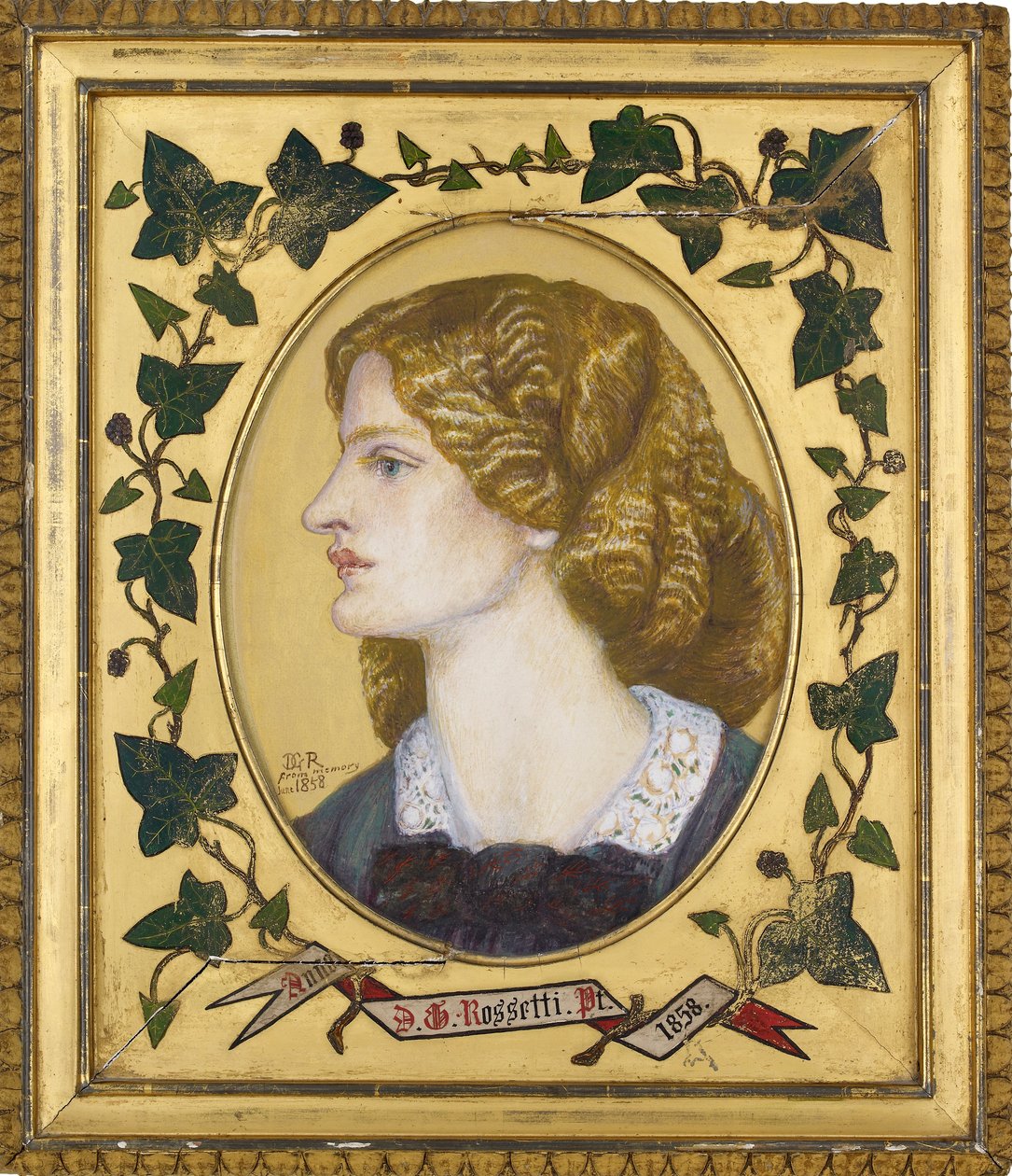 Ruth Herbert, 1858 autorstwa Dante Gabriel Rossetti