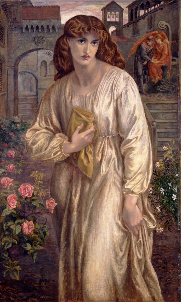 Pozdrowienie Beatrycze autorstwa Dante Gabriel Rossetti