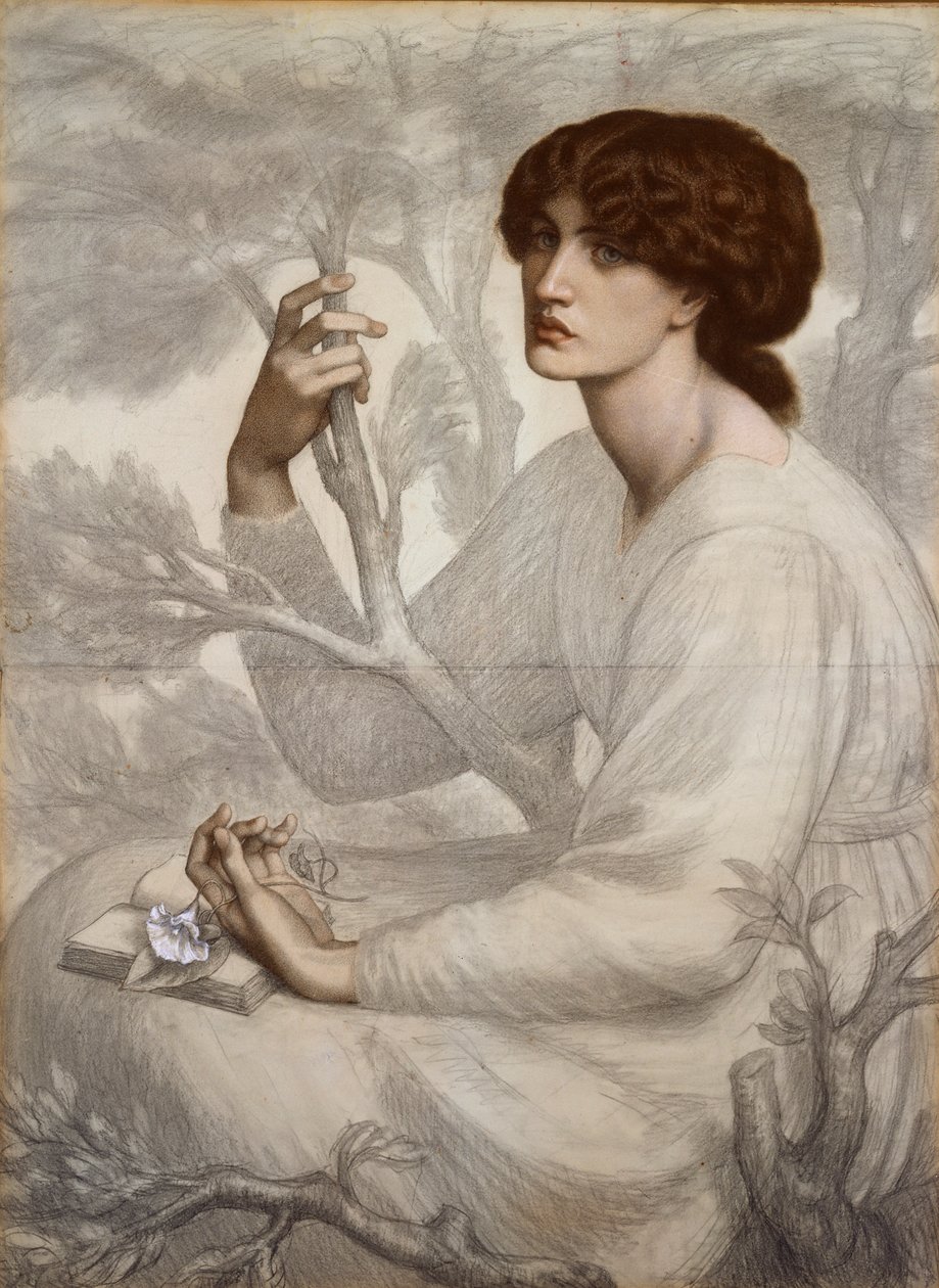 Sen na Dzień, koniec XIX wieku autorstwa Dante Gabriel Rossetti