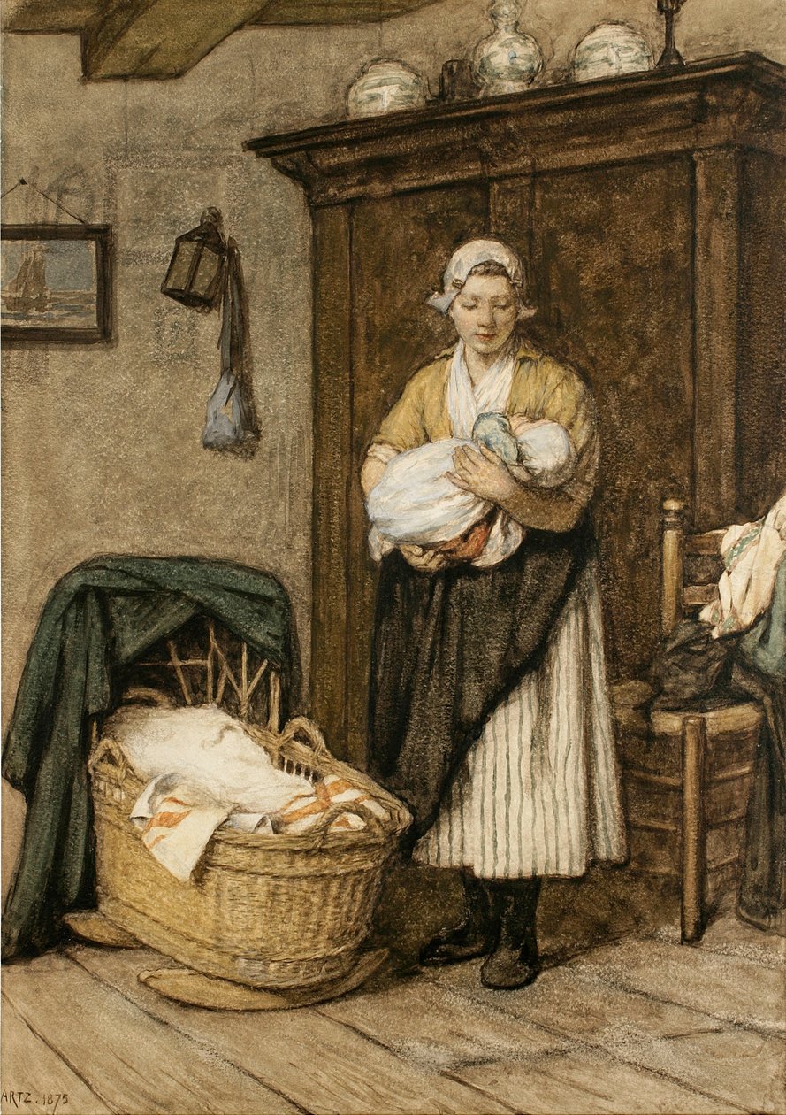 Pierworodny, 1875 autorstwa David Adolph Constant Artz