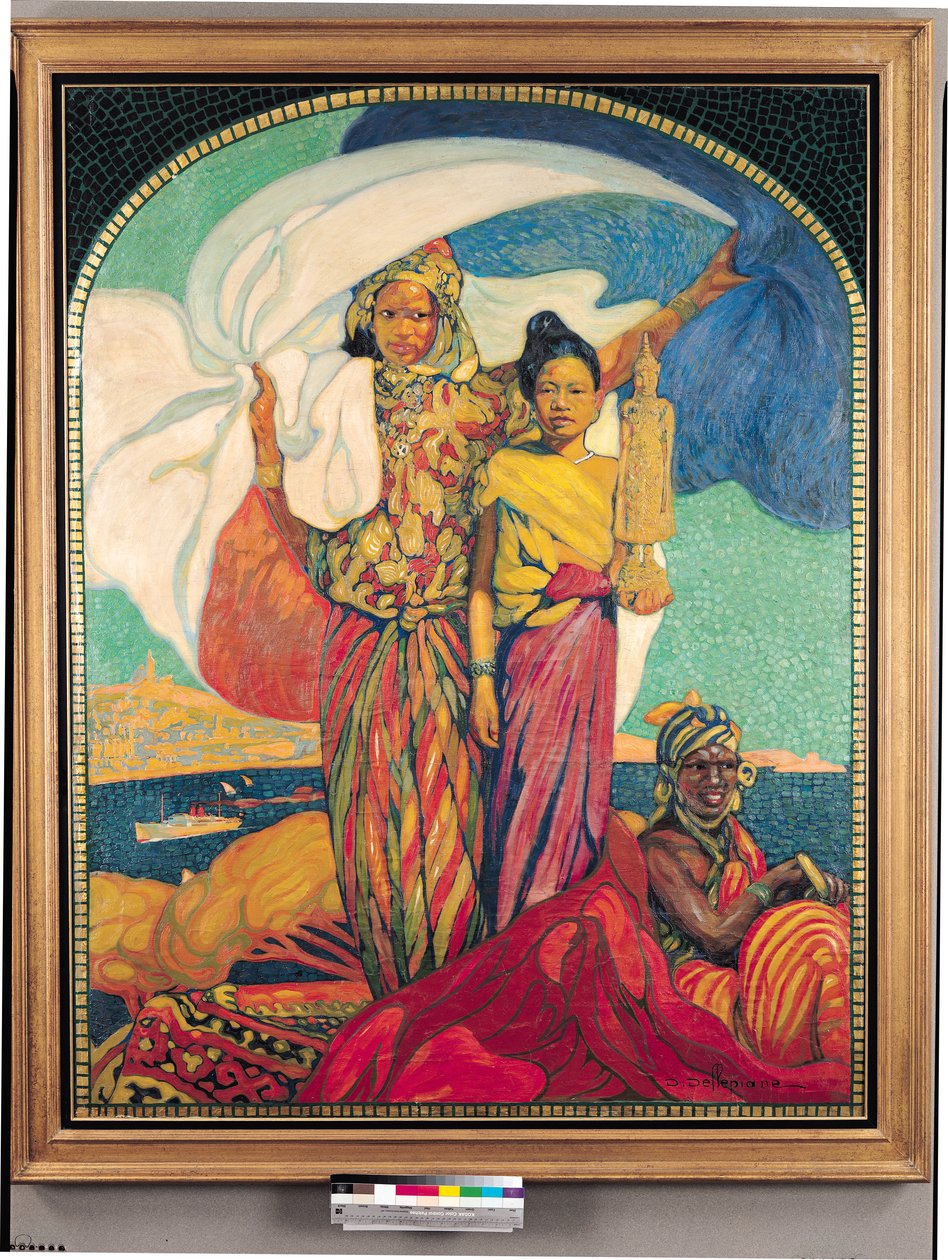 Narodowa Wystawa Kolonialna, Marsylia, 1922 (patrz także 161093) autorstwa David Dellepiane