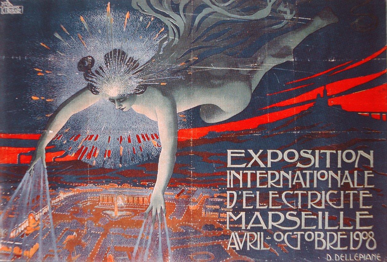 Plakat reklamujący Exposition Internationale d