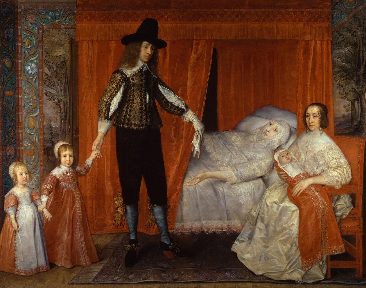 Rodzina Saltonstall autorstwa David Des Granges