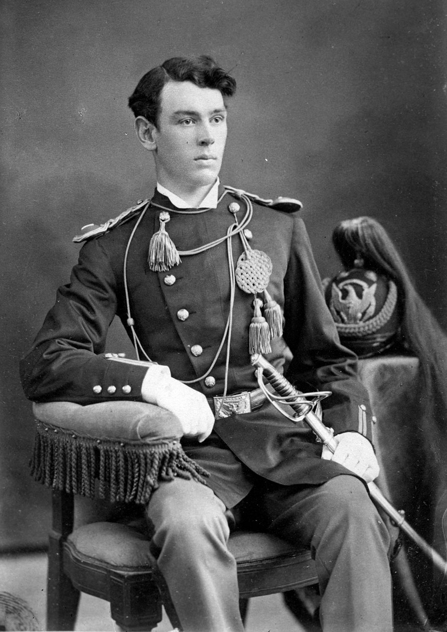 Porucznik James G. Sturgis, ok. 1874-76 autorstwa David Frances Barry
