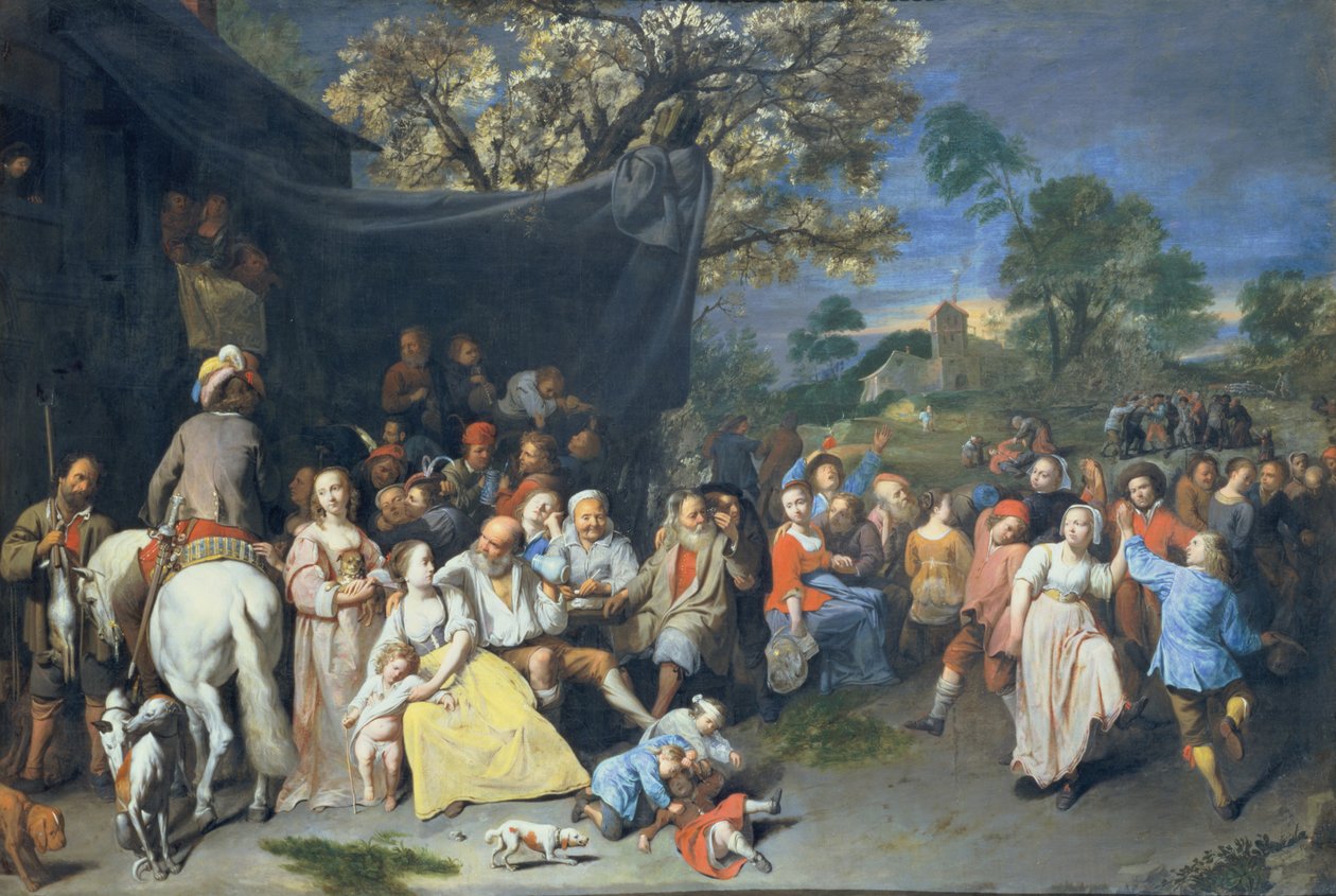 Święto Chłopskie, 1649 autorstwa David III Ryckaert