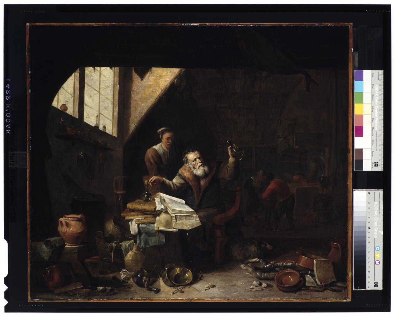 Znachor, c.1640 autorstwa David III Ryckaert