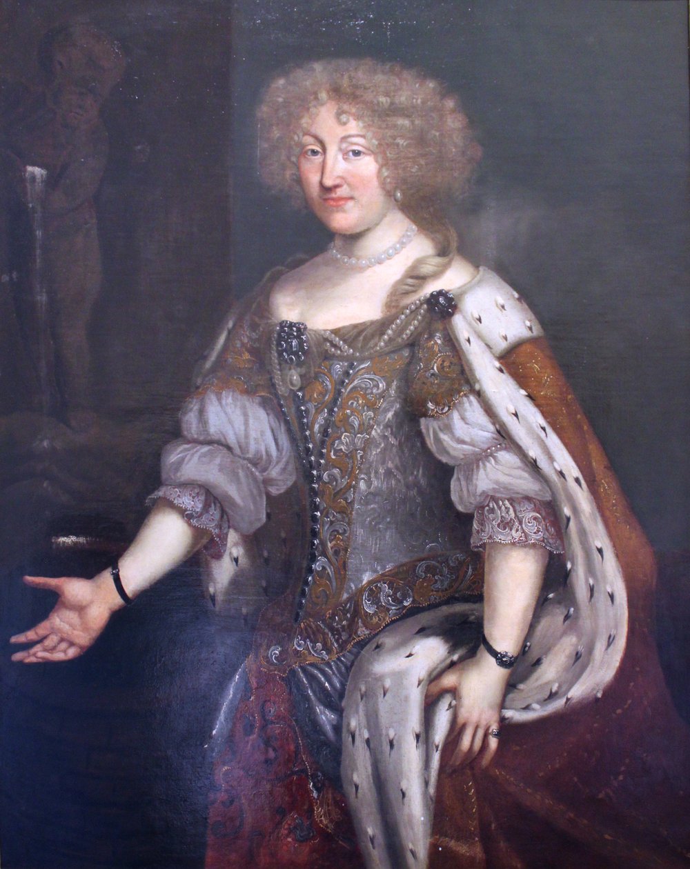 Księżna Magdalena Sibylla z Wirtembergii (1652-1712) autorstwa David Klöcker Ehrenstrahl