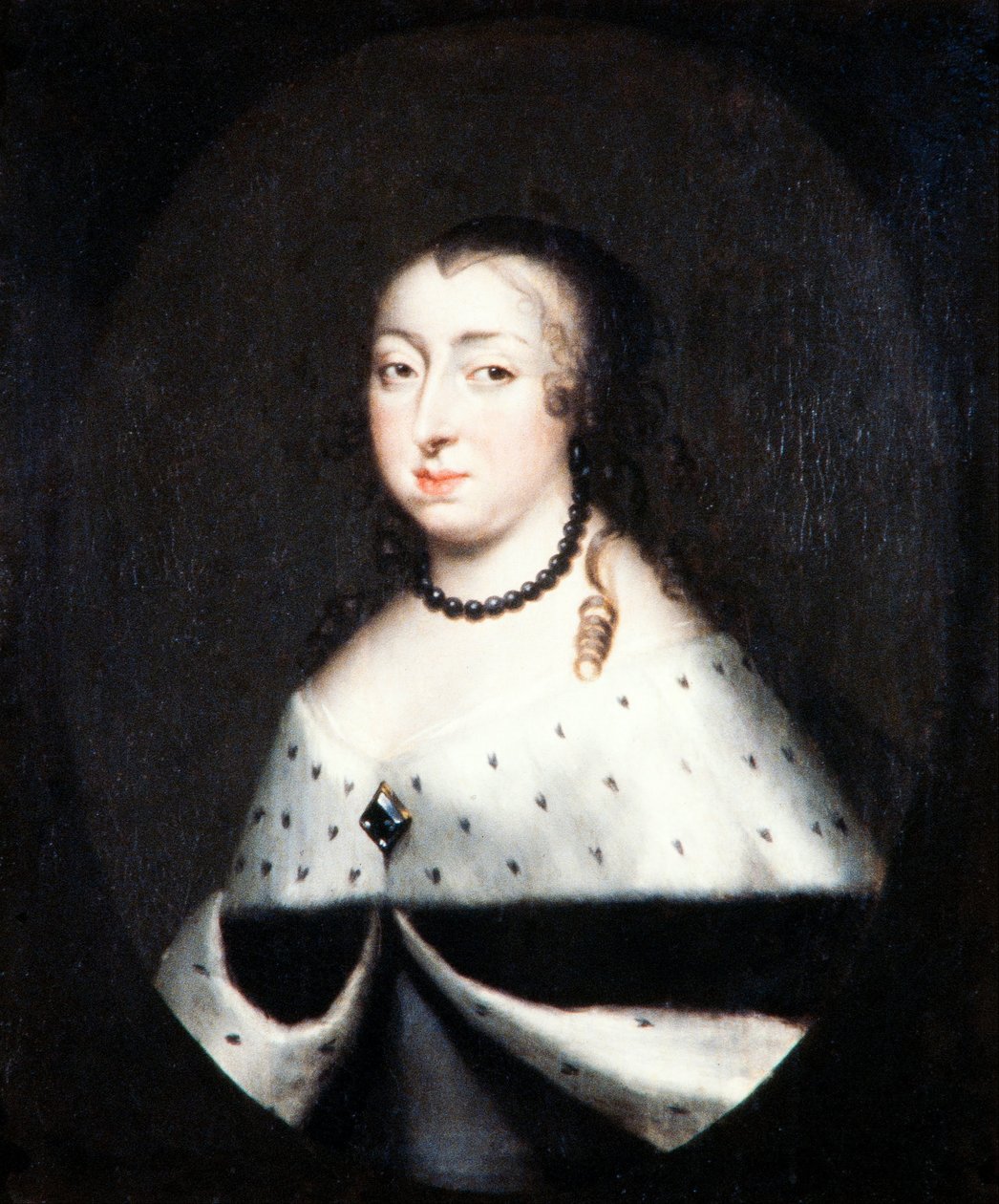 Hedvig Eleonora, królowa wdowa Szwecji 1660-1719 autorstwa David Klöcker Ehrenstrahl