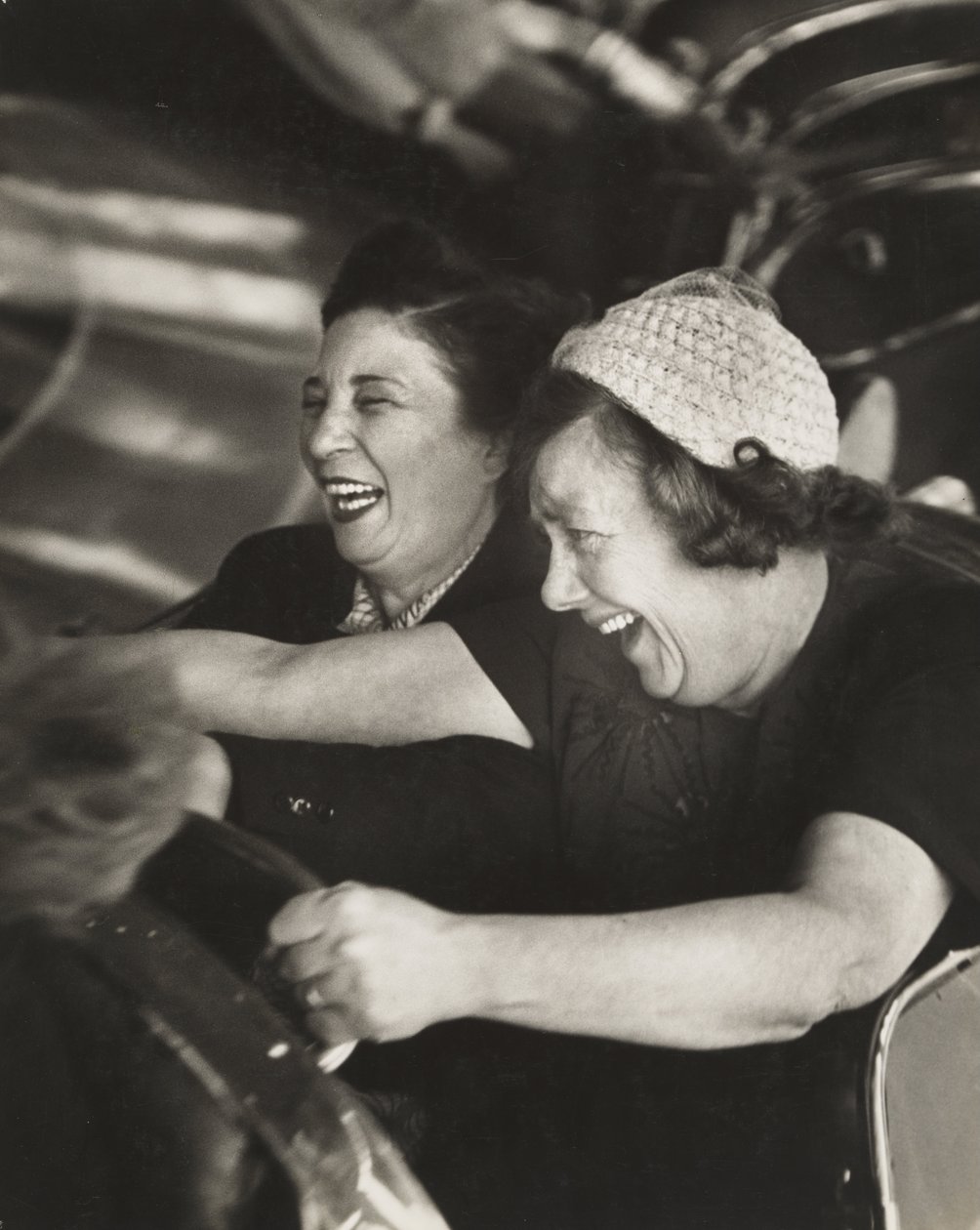 Battersea Fun Fair, Londyn autorstwa David Moore
