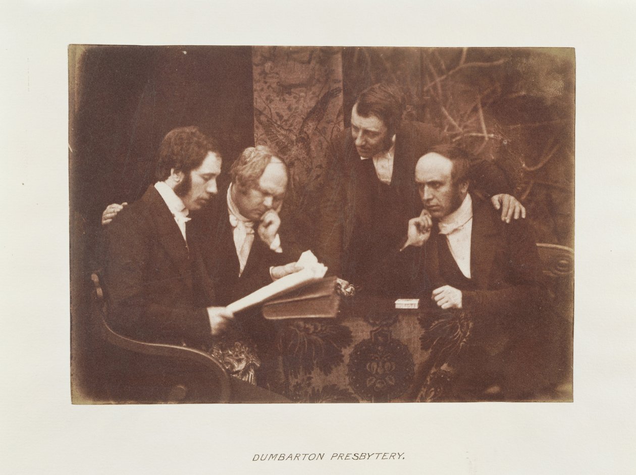 Prezbiterium w Dumbarton autorstwa David Octavius Hill