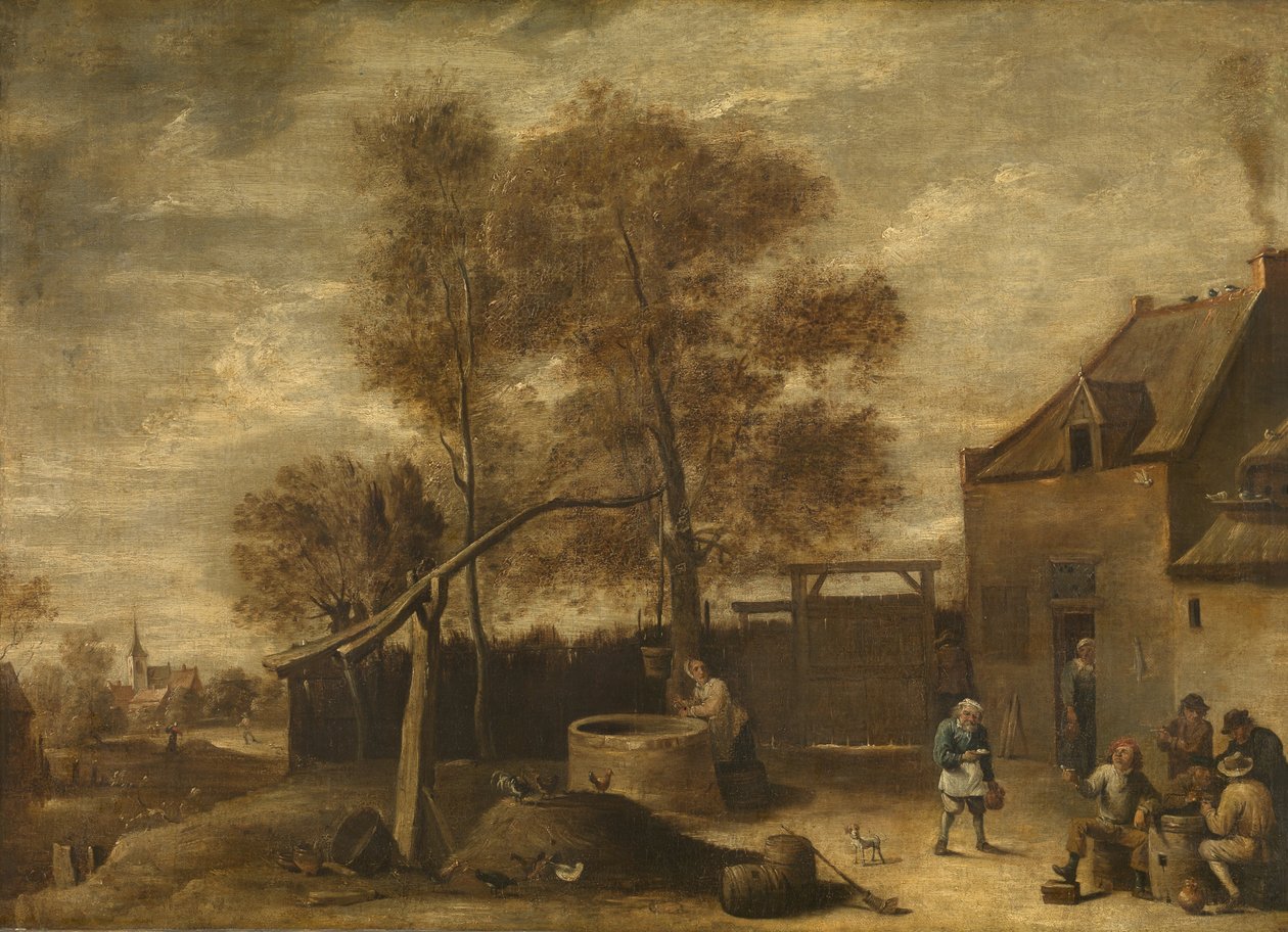 W obejściu autorstwa David Teniers the Younger