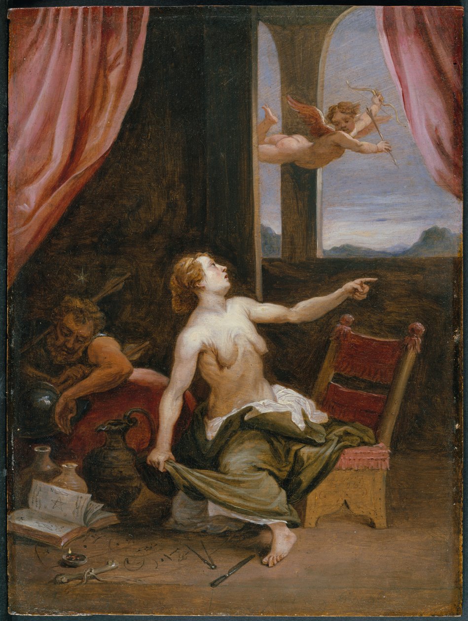 Starość w poszukiwaniu młodości autorstwa David Teniers the Younger