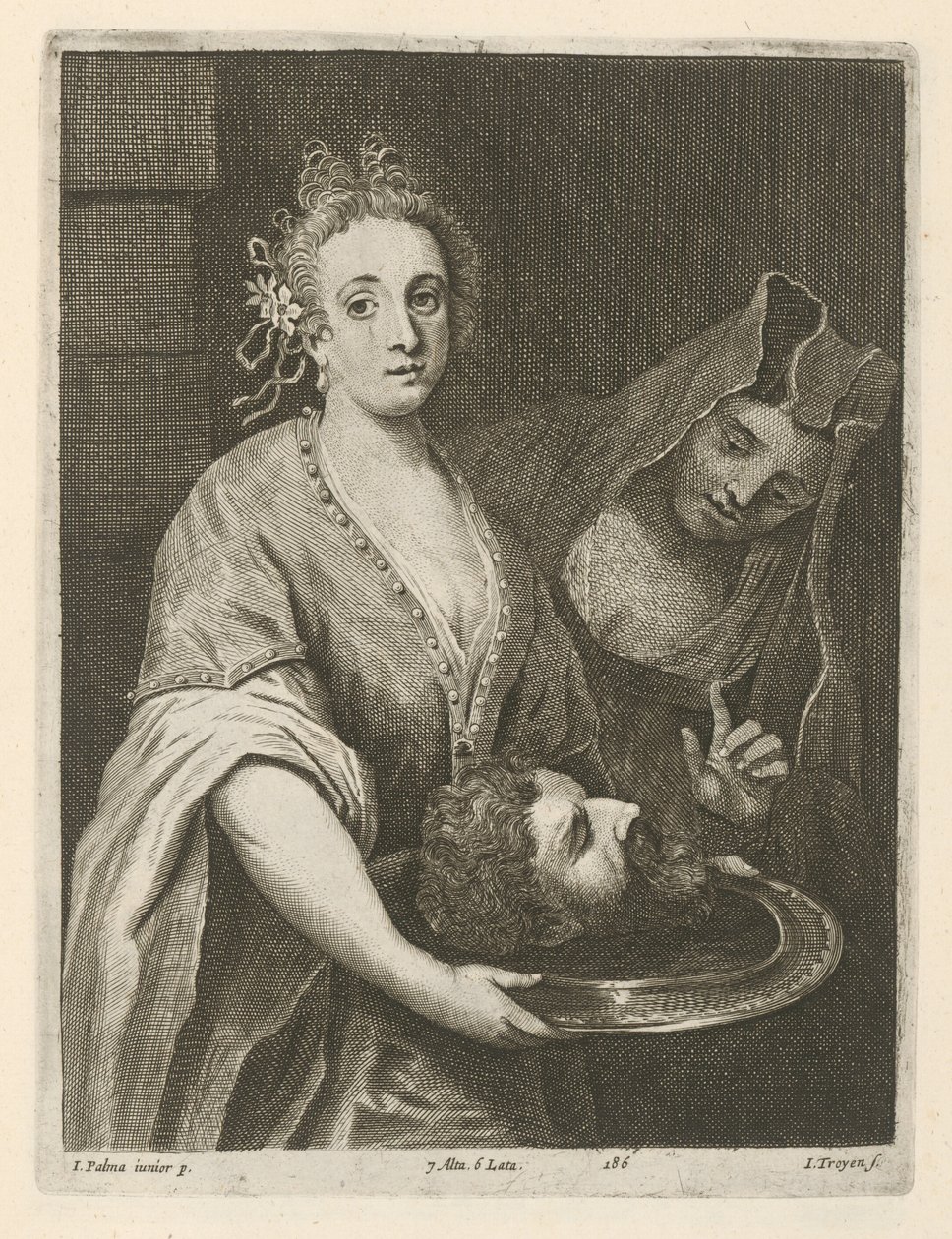 Salome z głową Jana Chrzciciela autorstwa David Teniers the Younger