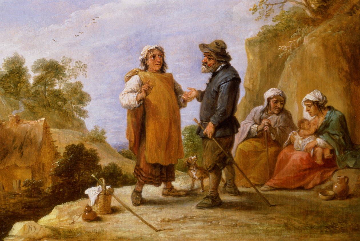 Wróżbita autorstwa David Teniers the Younger
