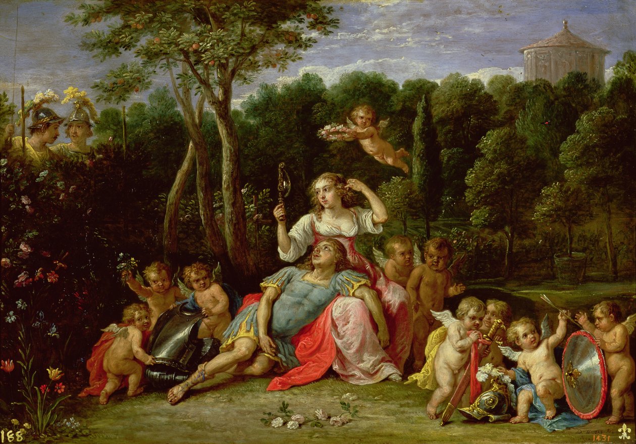 Ogród Armida autorstwa David Teniers the Younger