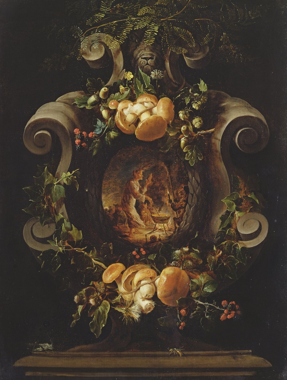 Scena czarownic, 1640-50 autorstwa David Teniers the Younger