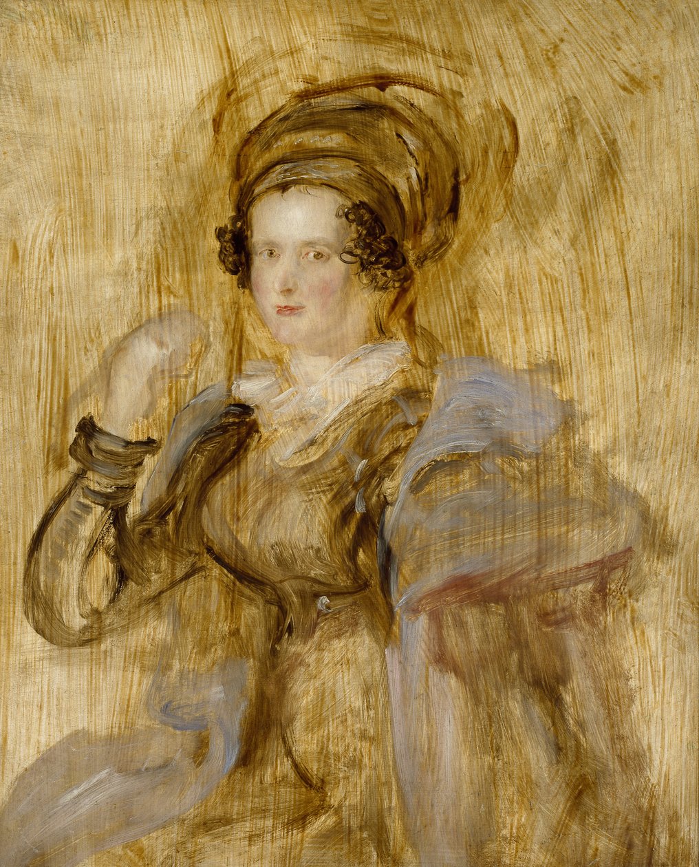Portret Marii, Lady Chalcott, XIX w. autorstwa David Wilkie