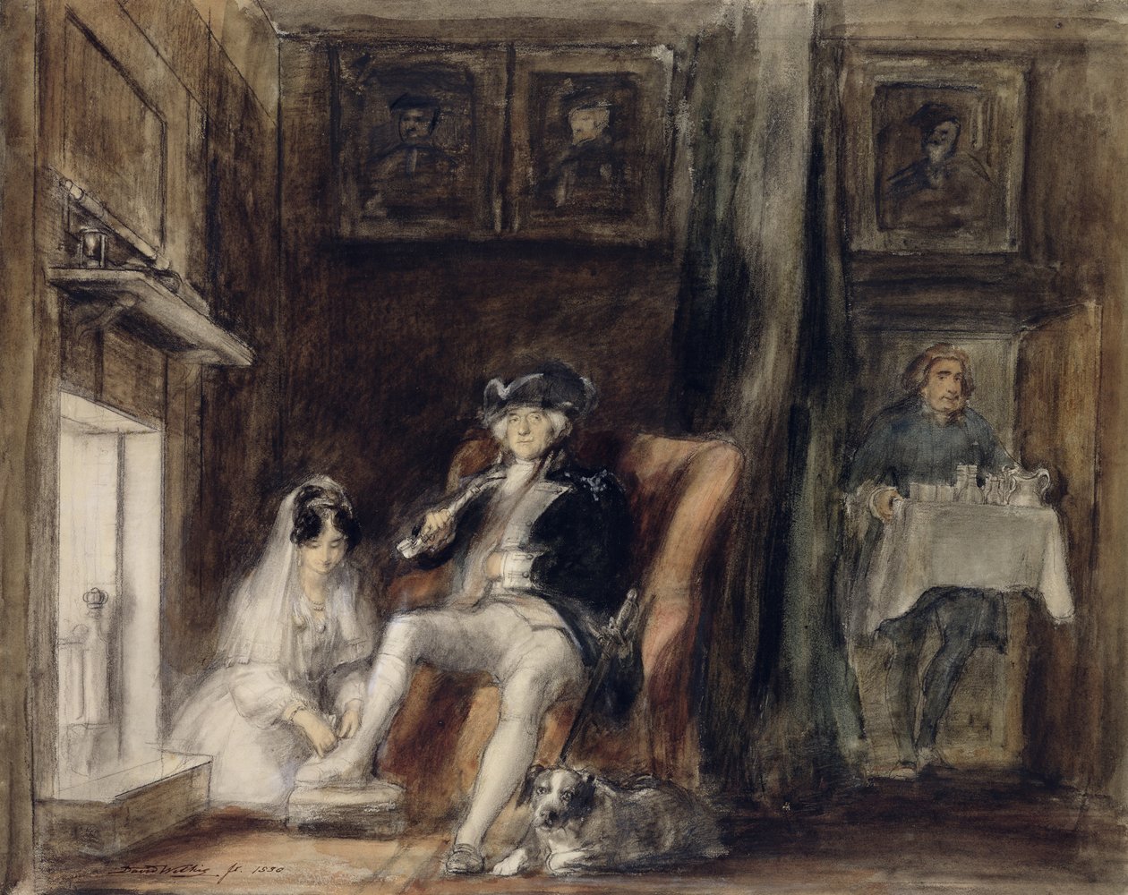 Komandor inwalida na emeryturze, 1830 autorstwa David Wilkie