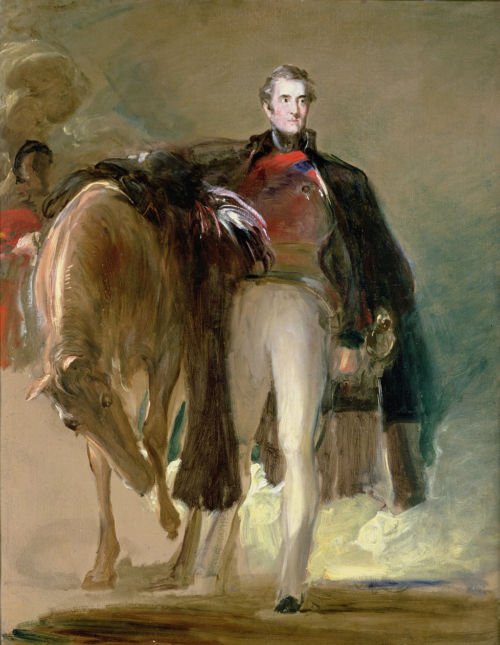 Książę Wellington i jego szarża „Kopenhaga” autorstwa David Wilkie