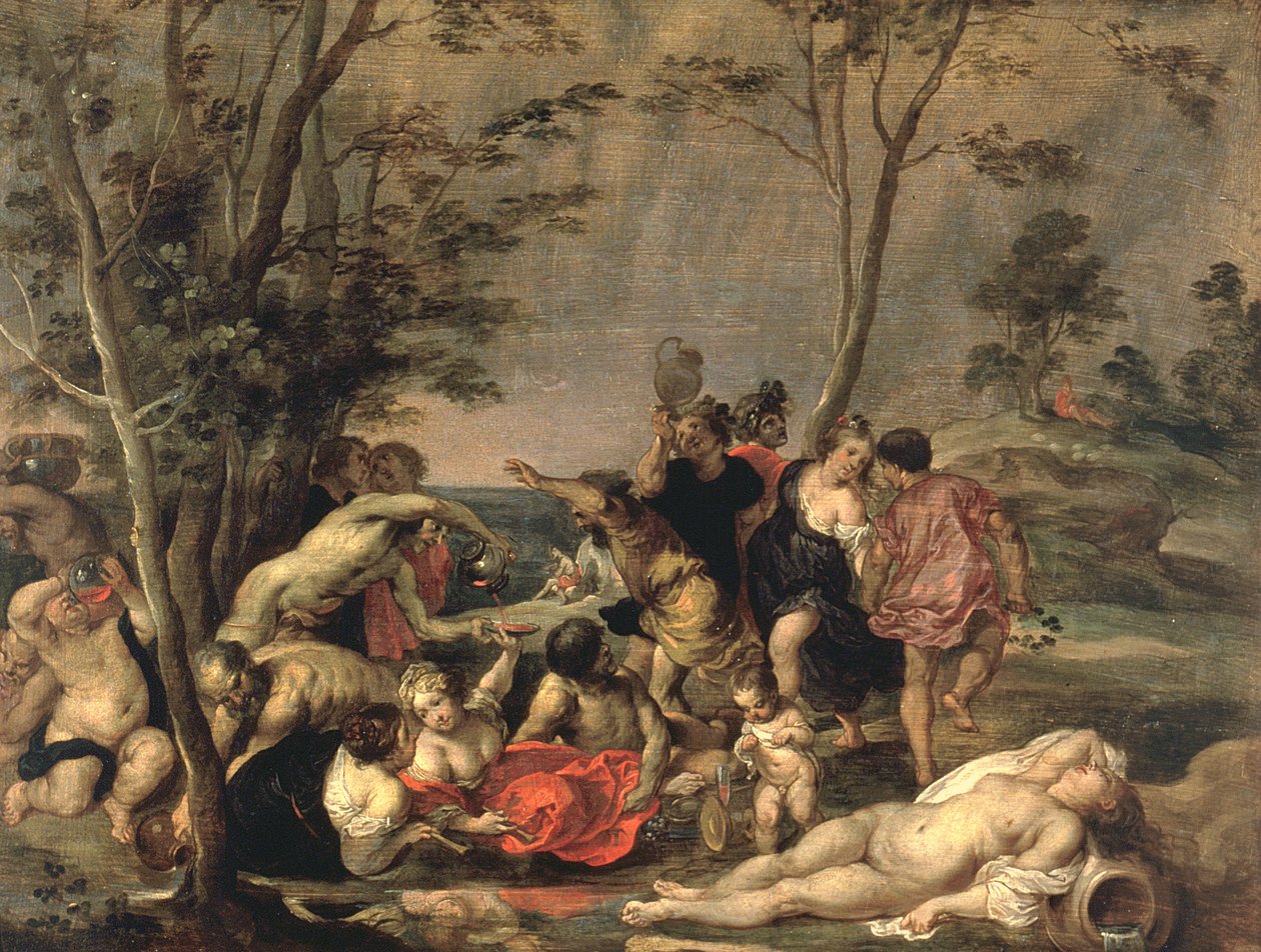 Bacchanal autorstwa David Teniers the Elder