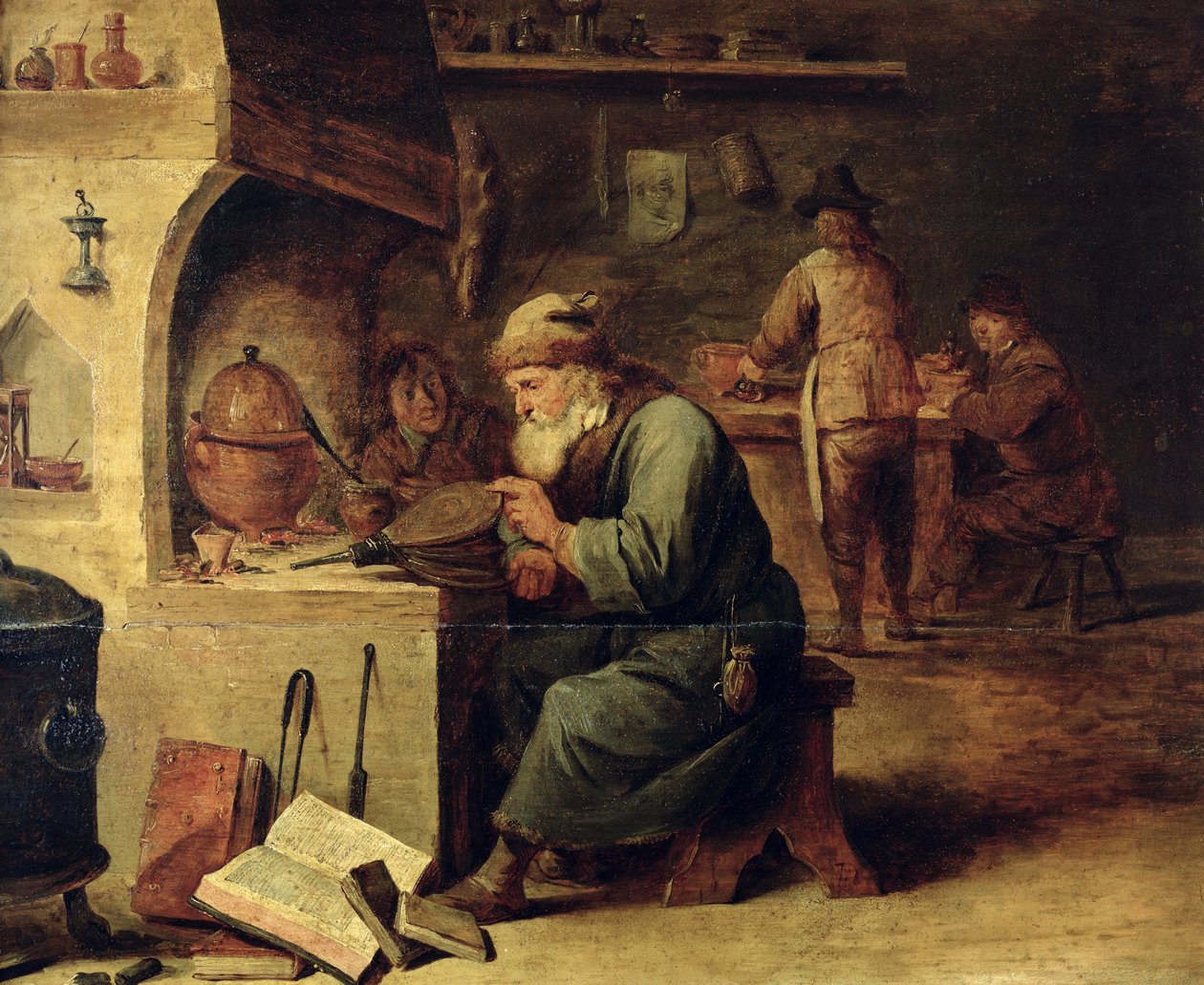 Alchemik autorstwa David Teniers the Younger