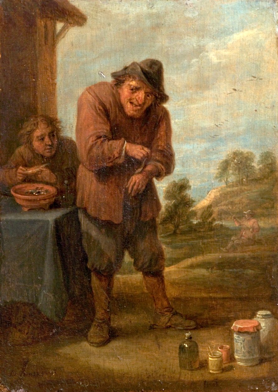 Poczucie Uczucia autorstwa David Teniers the Younger