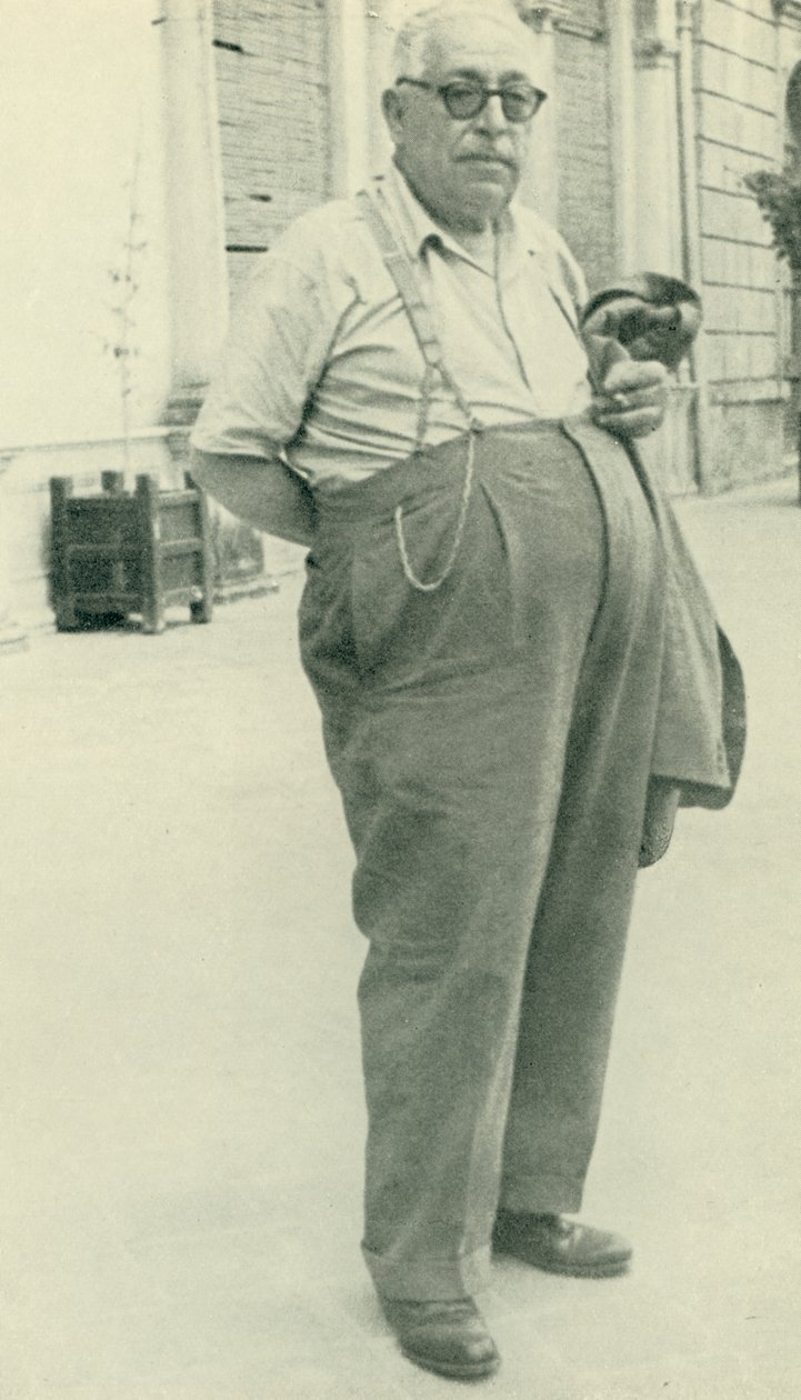 Don Calogero Vizzini (b / w zdjęcie) autorstwa John Ward Dunsmore