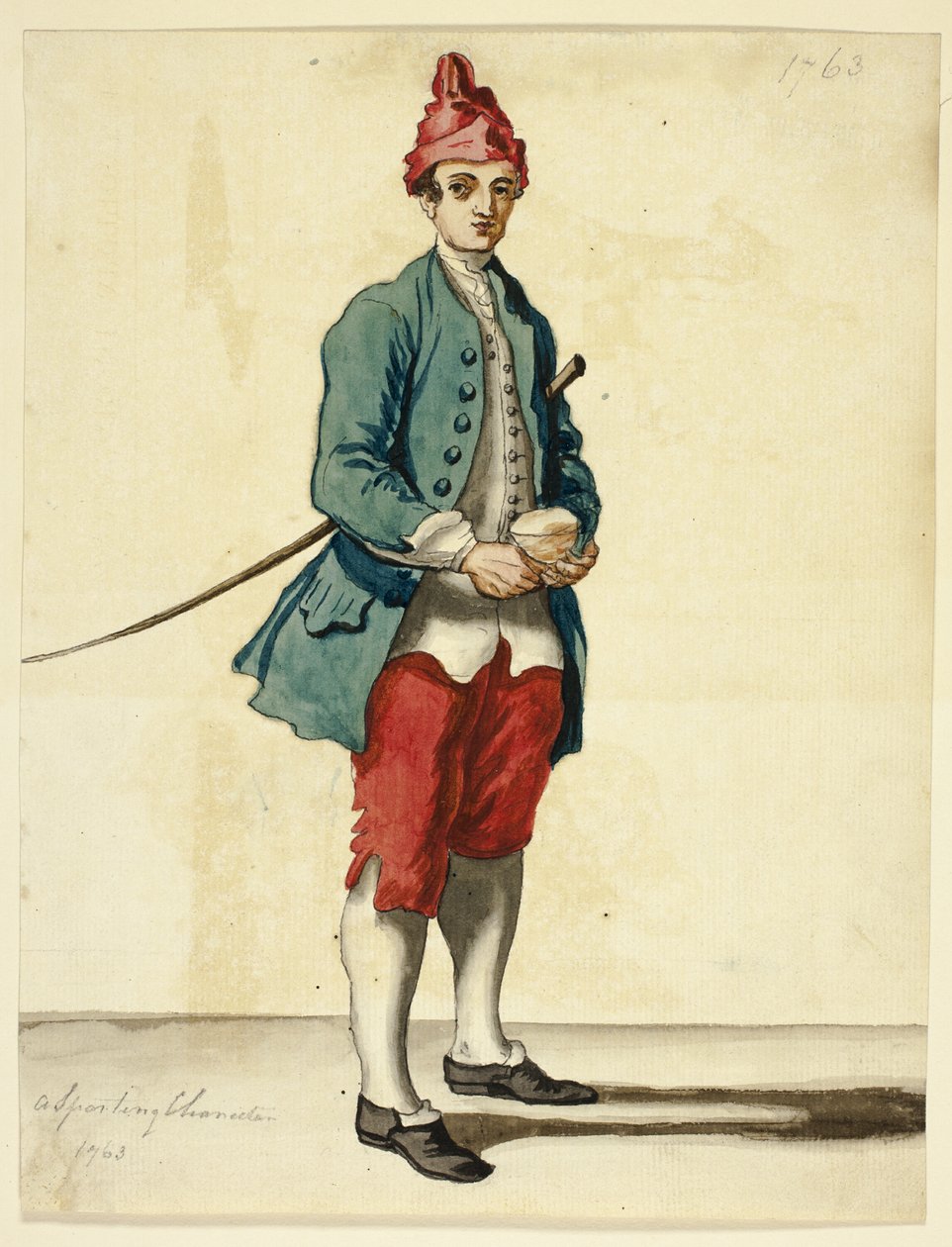 Sportowy charakter autorstwa David Allan