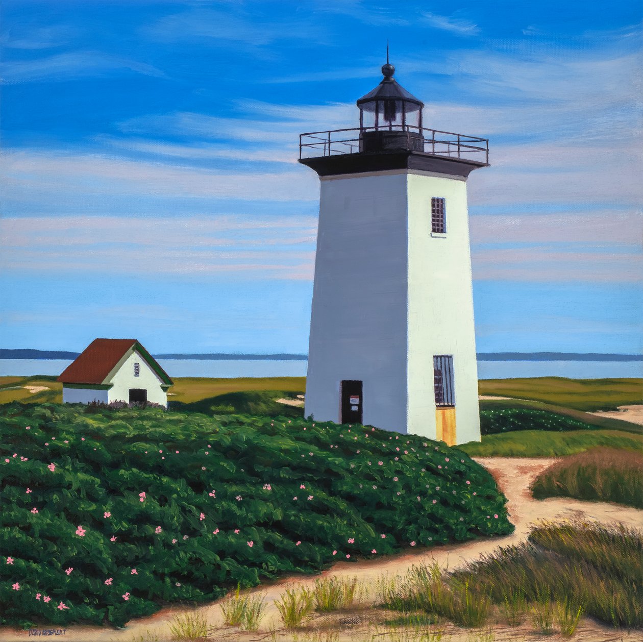 Twenty Year Walk, 2019 (olej na płótnie) autorstwa David Arsenault