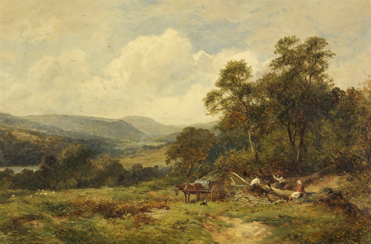 Powyżej Rydal Mount, Ambleside autorstwa David Bates