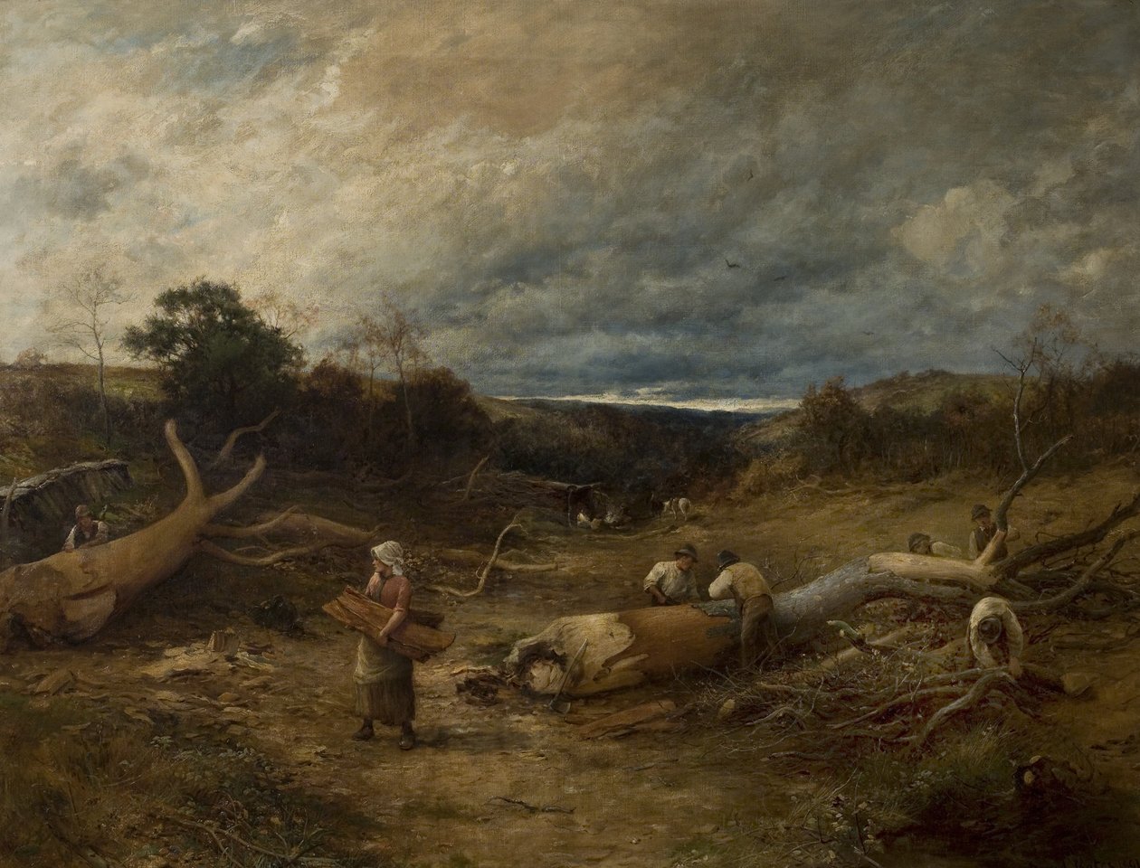 Serca z dębu, 1891 autorstwa David Bates