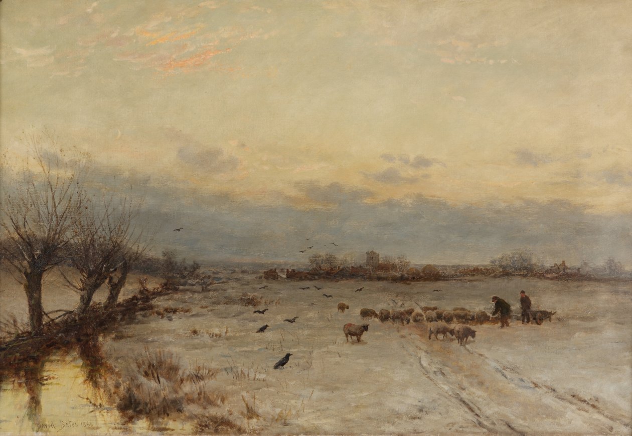 Pamiątka z marca 1886 r. autorstwa David Bates
