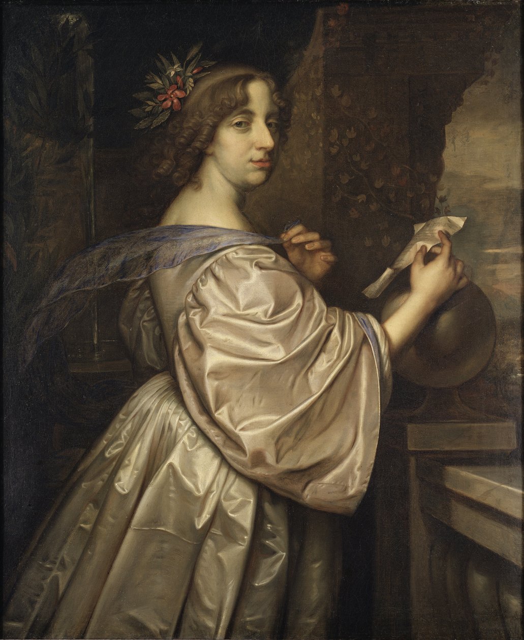 La reine Christine de Suede - Portret królowej Krystyny Szwecji (1626-1689), autorstwa Becka, Davida (1621-1656). olej na płótnie autorstwa David Beck