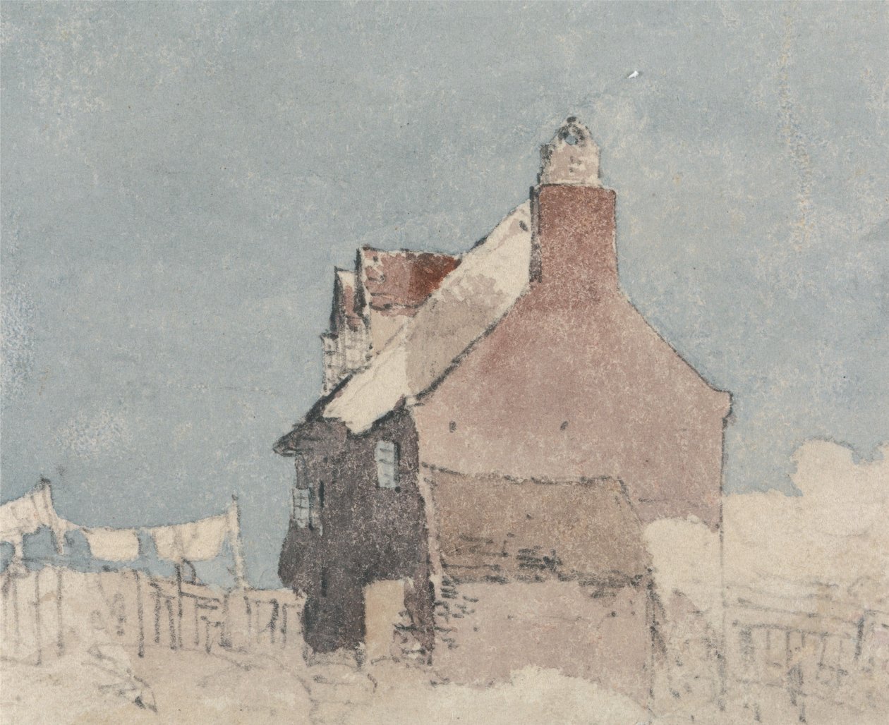 Domek letniskowy w Northfleet w hrabstwie Kent autorstwa David Cox