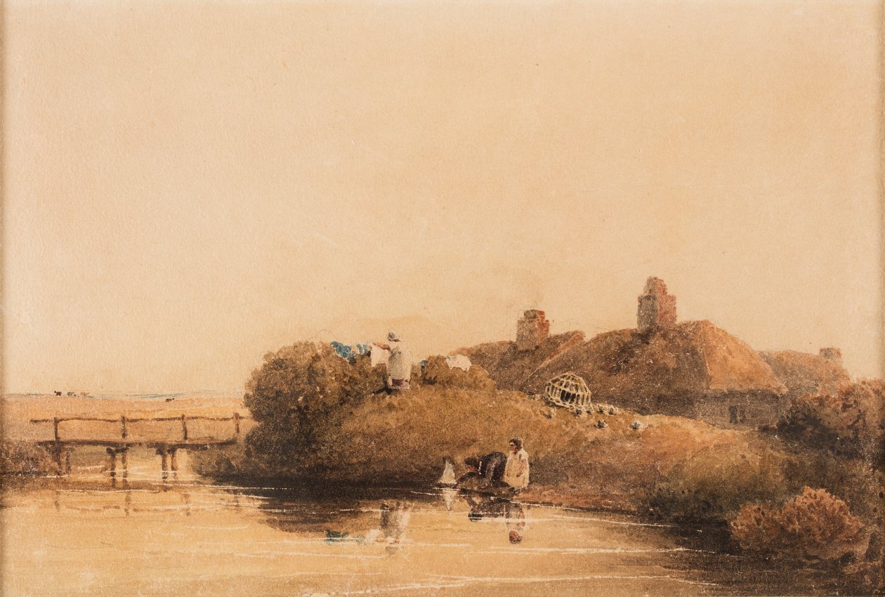 Domki autorstwa David Cox