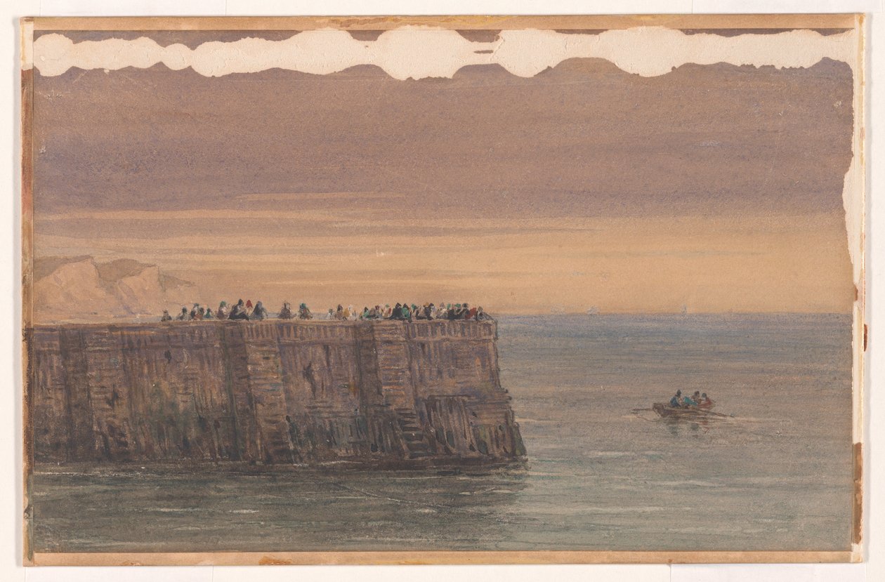 Molo w Dover, hrabstwo Kent autorstwa David Cox