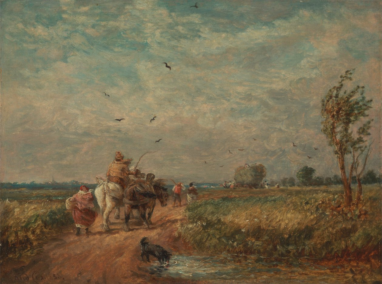 Dojazd do Hayfielda autorstwa David Cox