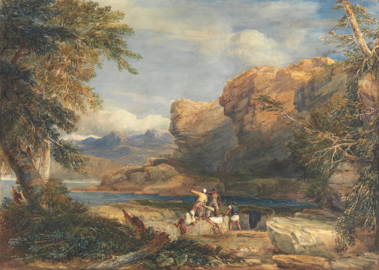 Wyspa Piratów autorstwa David Cox
