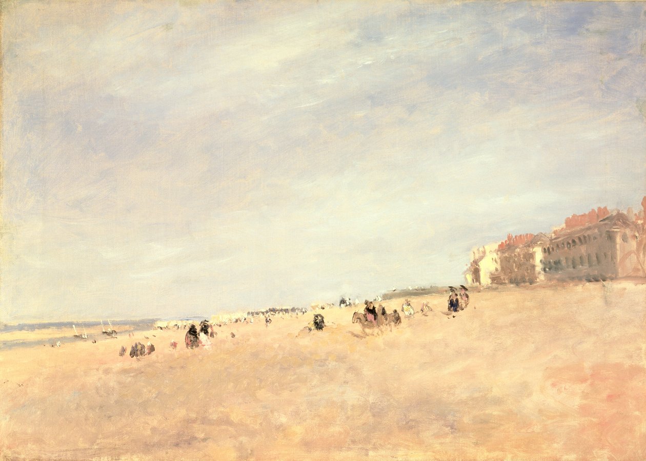 Rhyl Sands, ok. 1854 (olej na płótnie) autorstwa David Cox