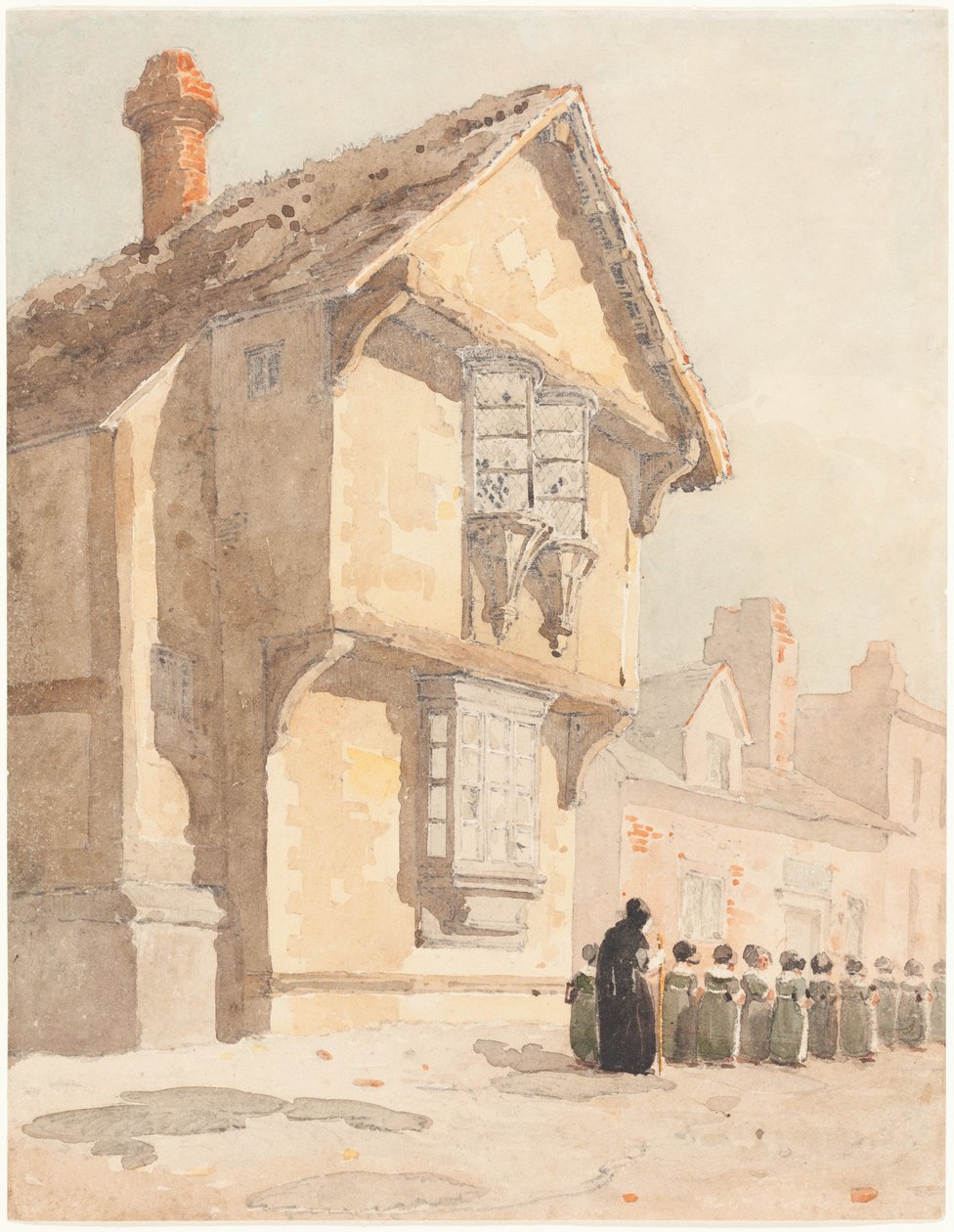 Spacer po szkole autorstwa David Cox