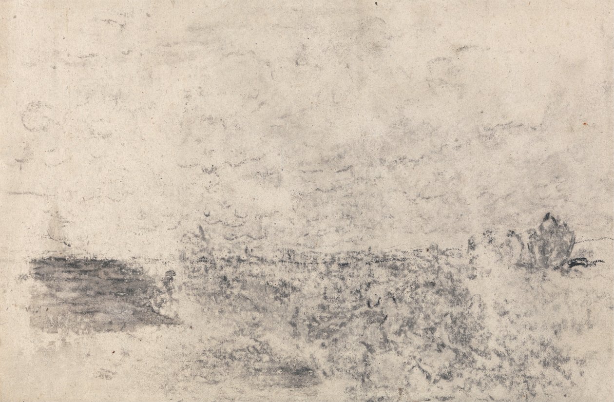 Wiatr na wrzosowisku autorstwa David Cox