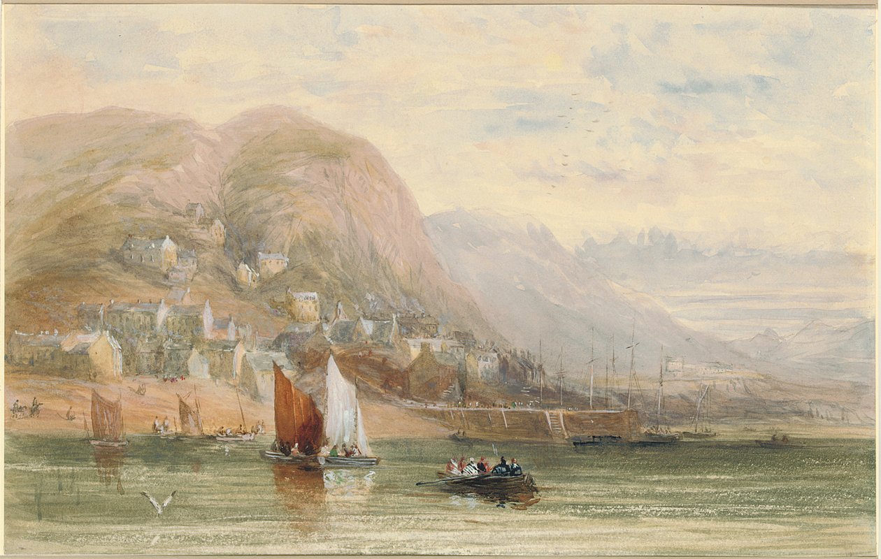 Widok na Barmouth, Północna Walia autorstwa David Cox