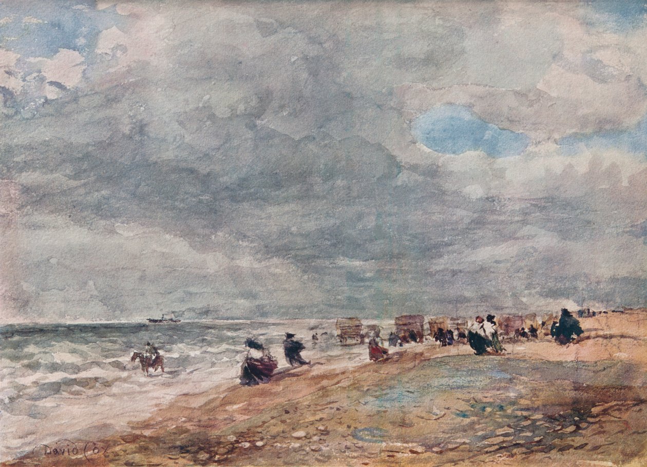 Rhyl Sands, ok. 1850 autorstwa David Cox the elder