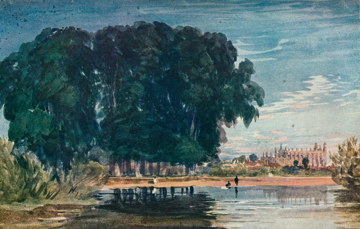 Brocas, Eton, początek XIX wieku, 1930. autorstwa David Cox the elder