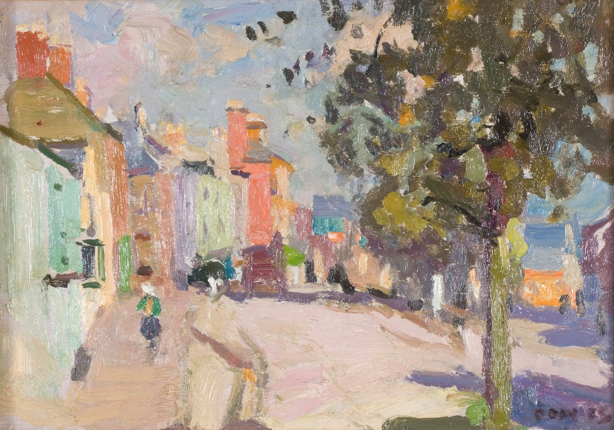 „Newnham nad Severn”, 1857-1921 autorstwa David Davies