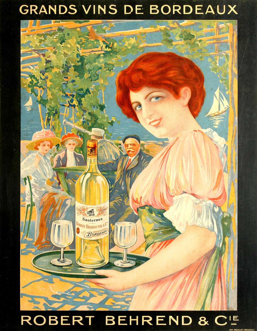 Wspaniałe wina Bordeaux: Robert Behrend & Cie, lata 20. XX wieku. autorstwa David Dellepiane
