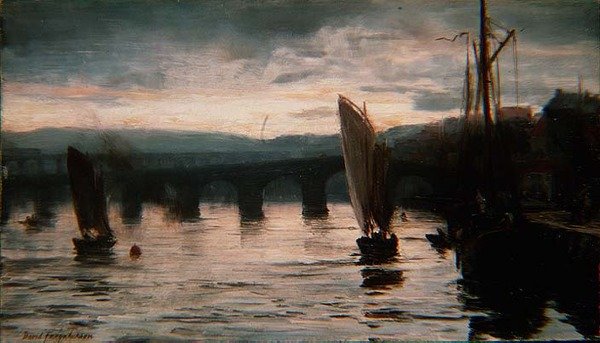 Berwick on Tweed autorstwa David Farquharson