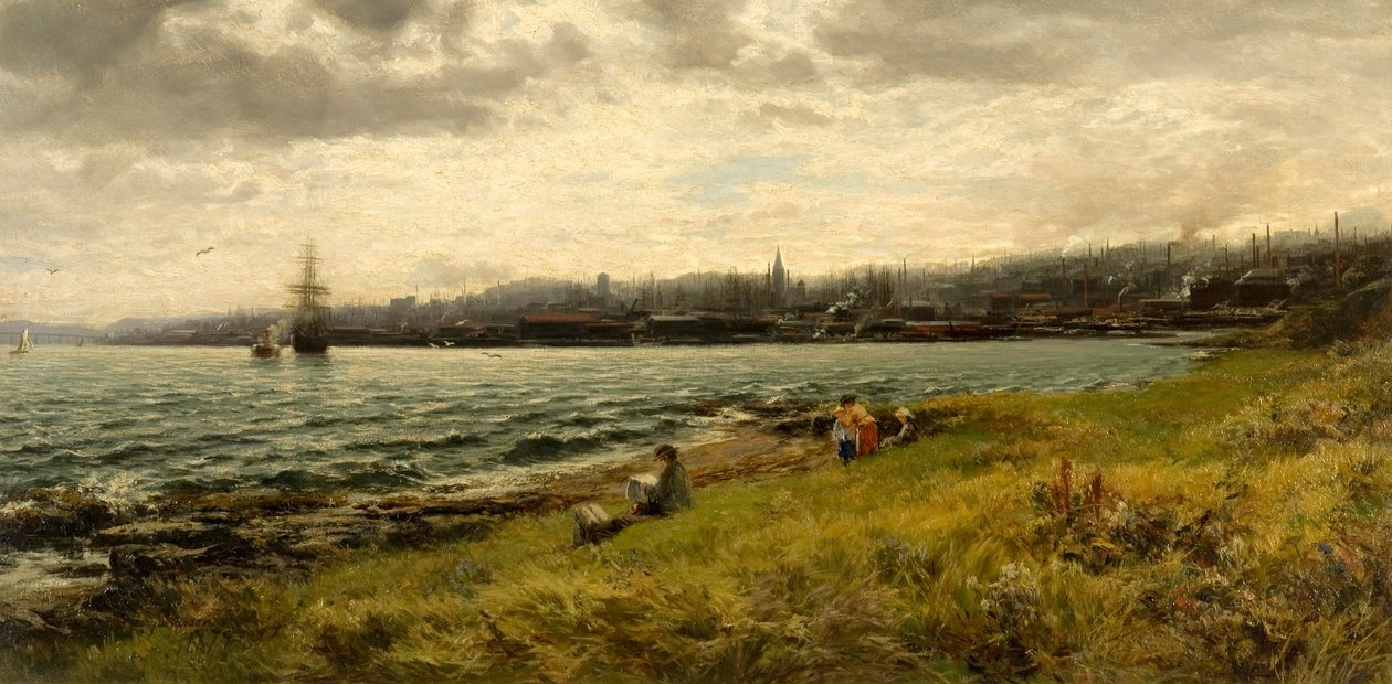 Dundee z Harecraigs autorstwa David Farquharson